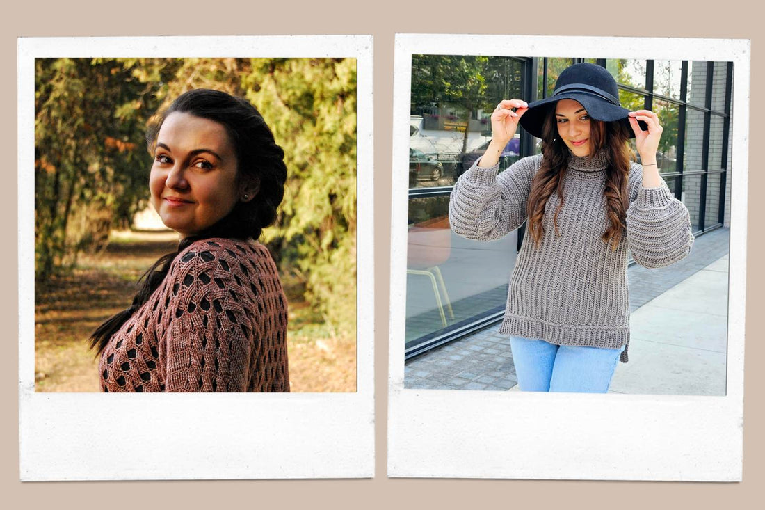 Crochet Designer Interview: Ana-Maria Babanica's No Slip Stitch Given Sweater Crochet Pattern